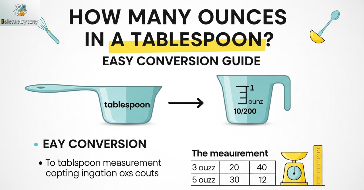 How Many Ounces in a Tablespoon