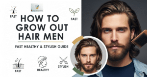 how to grow out hair men
