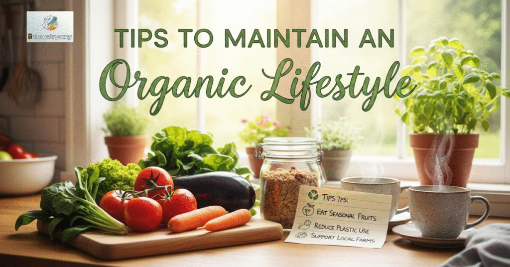  Tips to Maintain an Organic Lifestyle