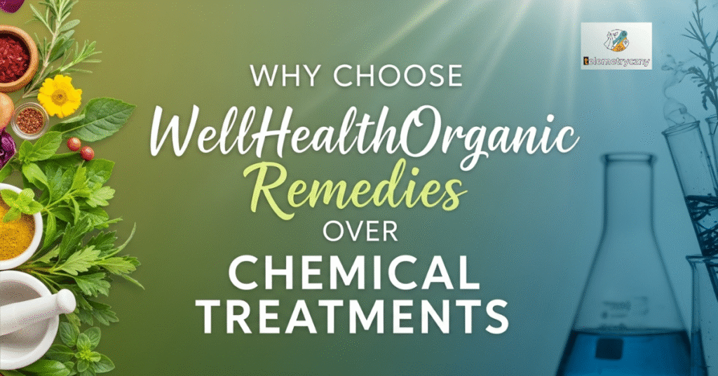 Why Choose WellHealthOrganic Remedies Over Chemical Treatments